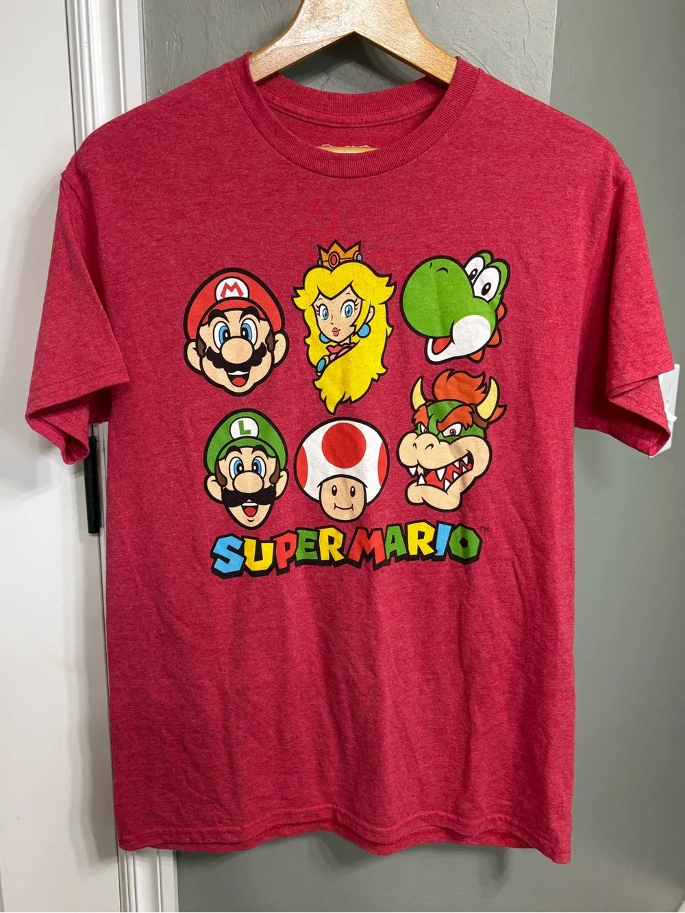 Nintendo Red Super Mario Character Tee